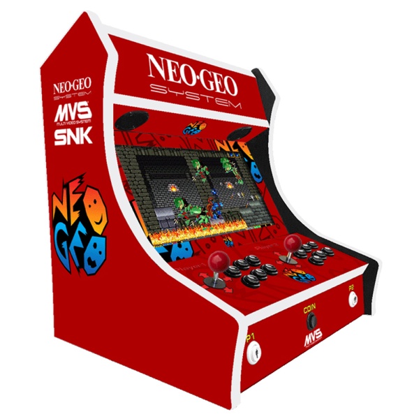 2 Player Bartop Arcade Machine - NEO GEO v2 Bartop